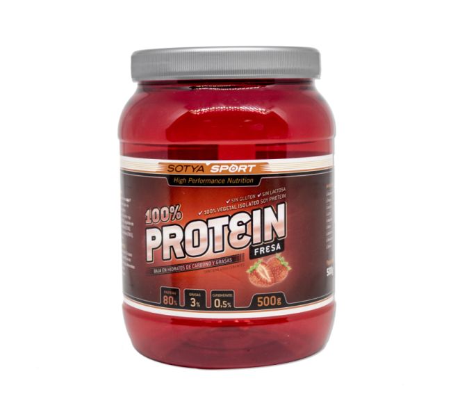 100% JORDGÄBBSOJAPROTEIN 500 gr - SOTYA