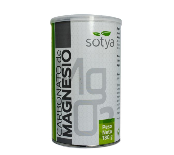 CARBONATO DE MAGNÉSIO NATURAL 180 gr - SOTYA