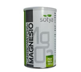 Buy SOTYA NATURAL MAGNESIUM CARBONATE 180 gr By 5,54€