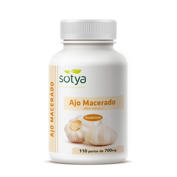 AJO MACERADO 700 mg 110 Perlas - SOTYA