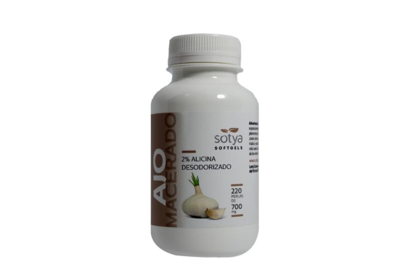 AJO MACERADO 700 mg 220 Perlas - SOTYA