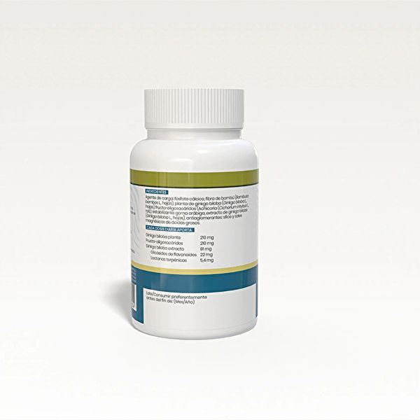 Ginkgo biloba 100 Comp. para Função Cognitiva Img 2