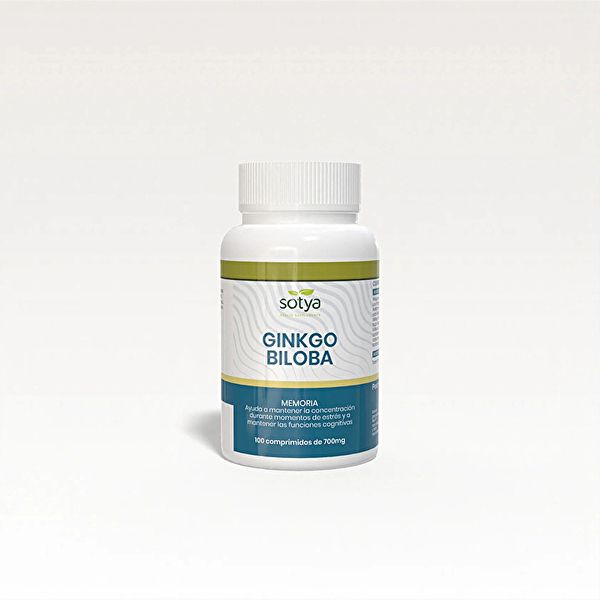 Ginkgo biloba 100 Comp. para Função Cognitiva