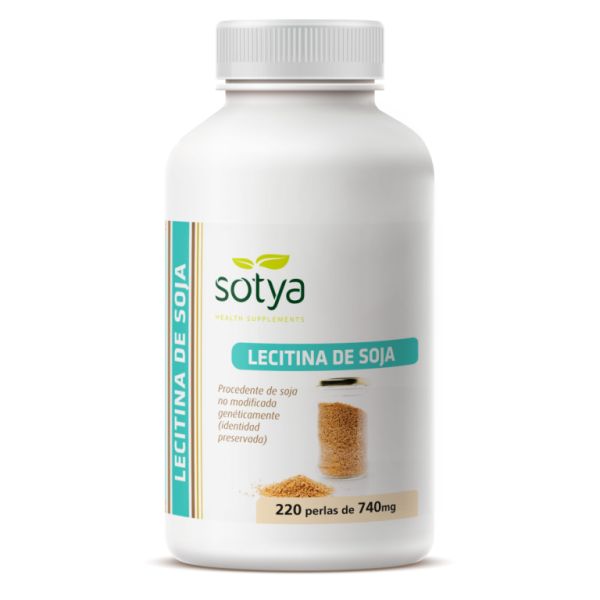 LÉCITHINE DE SOJA 740 MG 220 Perles - SOTYA