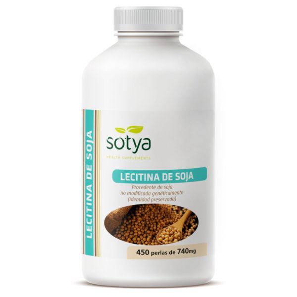 LÉCITHINE DE SOJA 740 MG 450 Perles - SOTYA