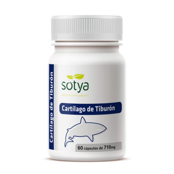 CARTILAGEM DE TUBARÃO 60 CAPS DE 600 mg - SOTYA