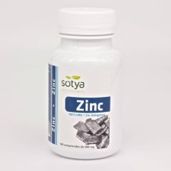 Comprar SOTYA ZINC 500 mg 100 Comp Por 5,94€