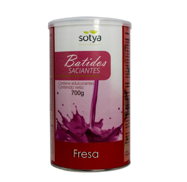 BATIDO SACIANTE FRESA 700 GRAMOS - SOTYA