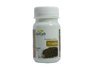 Comprar SOTYA CHÁ VERDE 530 mg 100 Comp Por 5,28€