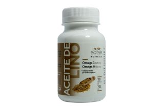 Buy SOTYA FLAX OIL 702 mg 110 Perl By 8,82€