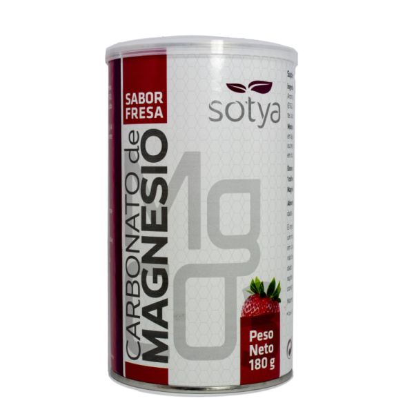 CARBONATE DE MAGNÉSIUM FRAISE 180 gr - SOTYA