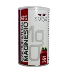 Buy SOTYA MAGNESIUM CARBONATE STRAWBERRY 180 gr By 6,16€