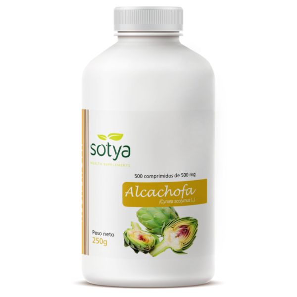 ALCACHOFA  500 mg. Comp. 500U - SOTYA