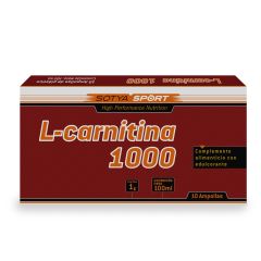 Comprar SOTYA L-CARNITINA 1000 mg. 10 AMPOLAS Por 8,64€