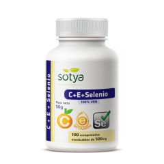 Comprar SOTYA ANTIOXIDANTE (VC, SELÊNIO, VE) Comp.100U Por 6,21€