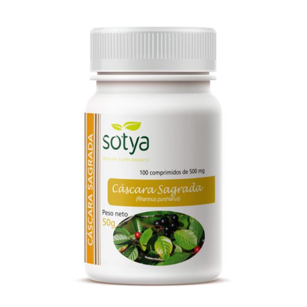 CASCARA SAGRADA 100 TABLETS - SOTYA