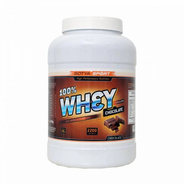 100% Whey Belgian Chocolate 2.2 kg - SOTYA