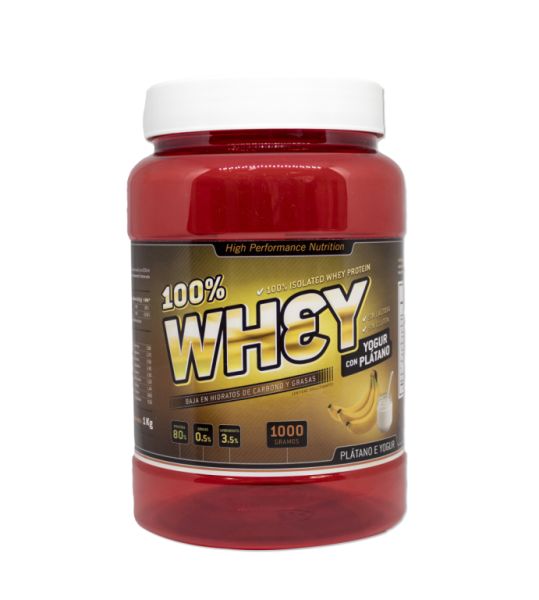 100% WHEY BANAAN/ YOGHURT 1 kg. - SOTYA