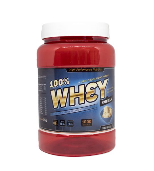 100% WHEY BAUNILHA 1 kg. - SOTYA