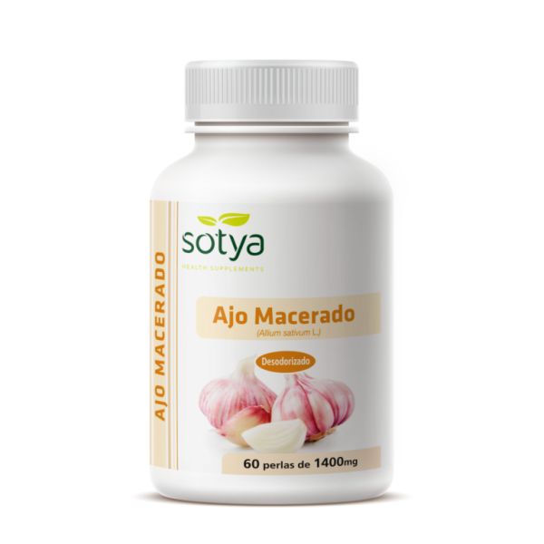 AJO MACERADO 1000 mg. perlas 60U - SOTYA