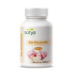 Buy SOTYA MACERATED GARLIC 1000 mg. 60U pearls By 6,11€