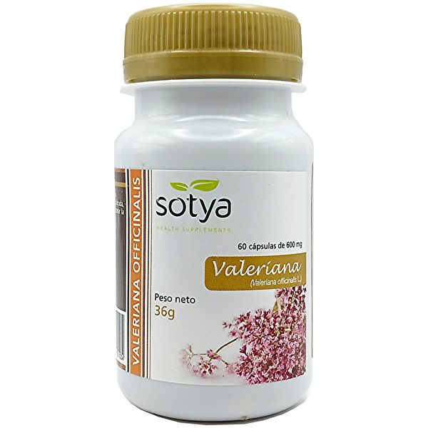 Valerian 600 mg. 60 Caps. Induce and Improve your Sleep Img 2