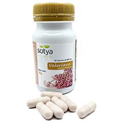 Kopen SOTYA Valeriaan 600 mg. 60 doppen Door 6,48€