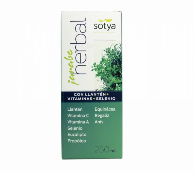 SIROP AUX HERBES 250 ml. L-1 - SOTYA