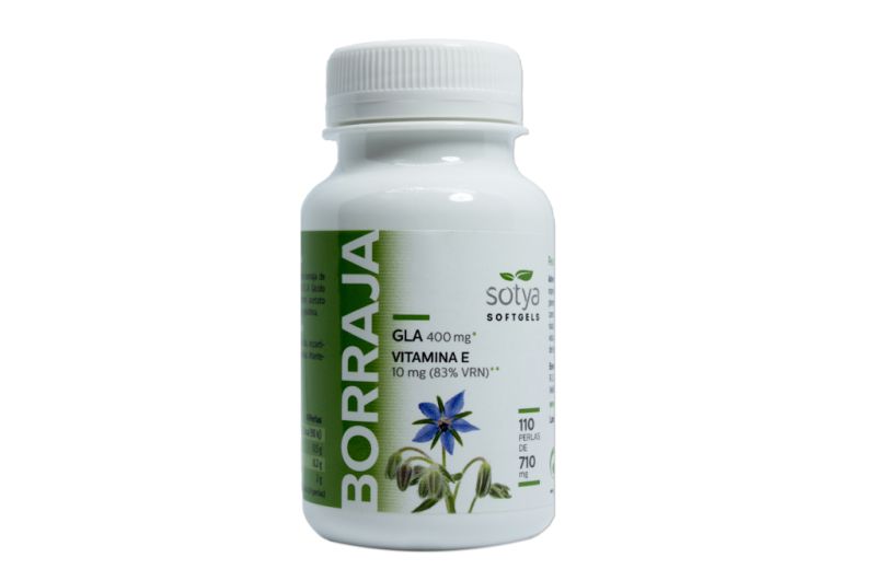 BORAGE + VIT E 110 PARELS VAN 710 MG - SOTYA