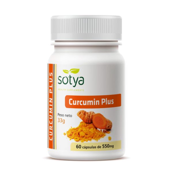 CURCUMIN PLUS 60 VcAP 550mg - SOTYA