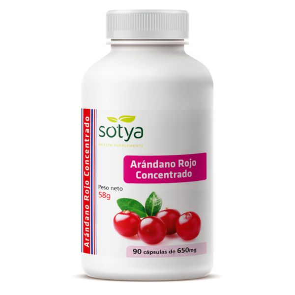 ROTE CRANBERRY 90 KAP. VON 650MG - SOTYA