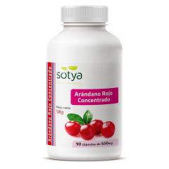 Comprar SOTYA ARANDANO ROJO 90 CAP. DE 650 MG Por 8,82€