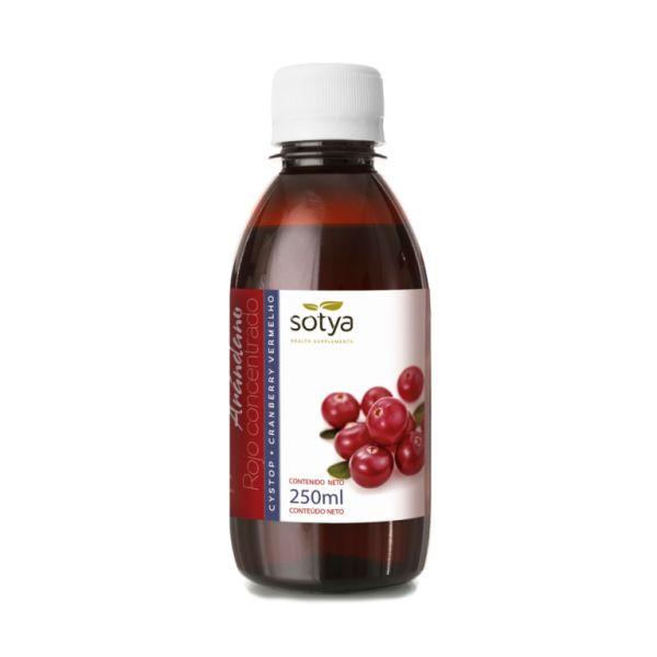 CONCENTRATO DI MIRTILLO ROSSO 250ML - SOTYA