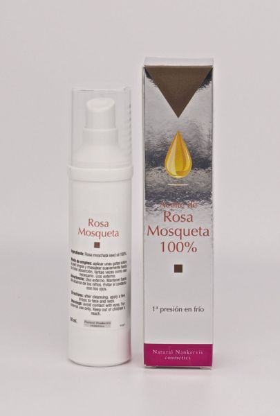 MOSQUETA ROSE 100%, 50 ML (sans essence) - SOTYA