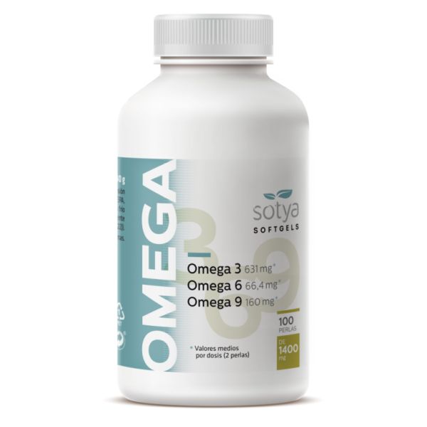 OMEGA 3,6,9 100 PARELS - SOTYA