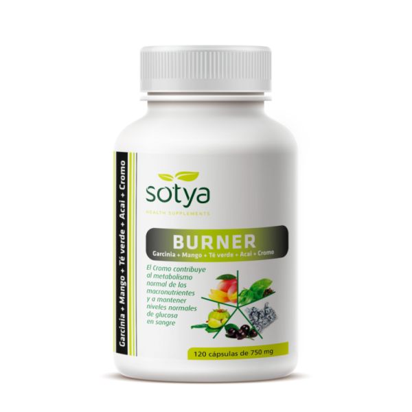 BURNER 750mg 120 Cap - SOTYA