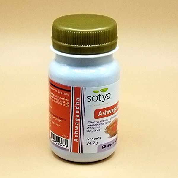 Ashwagandha 60 capsule - SOTYA Img 2