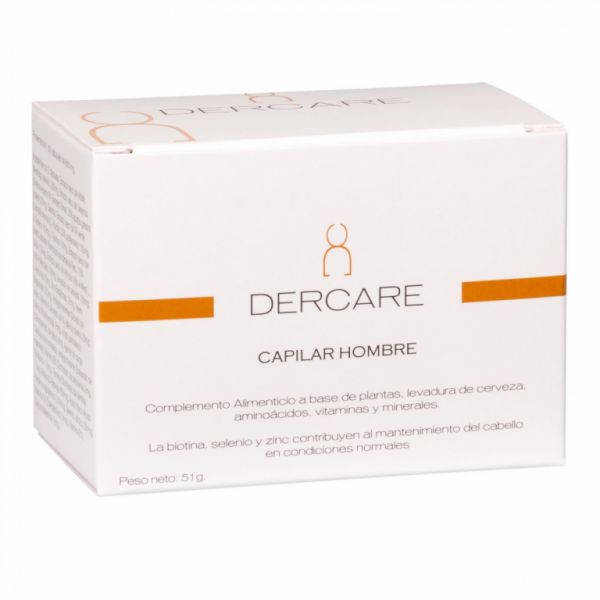 Dercare Capilar Hombre 60 cápsulas - HIGIFAR