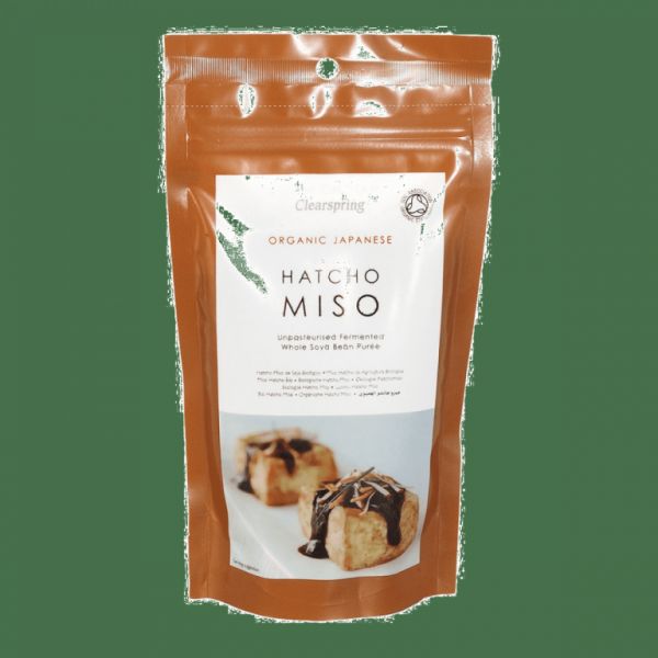 Hatcho Miso não pasteurizado 300 g - CLEARSPRING