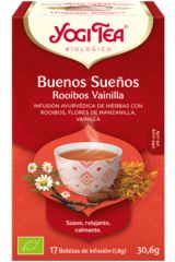 Comprar YOGI TEA Chá Yogi Bons Sonhos Rooibos Baunilha 17 saquetas Por 4,10€