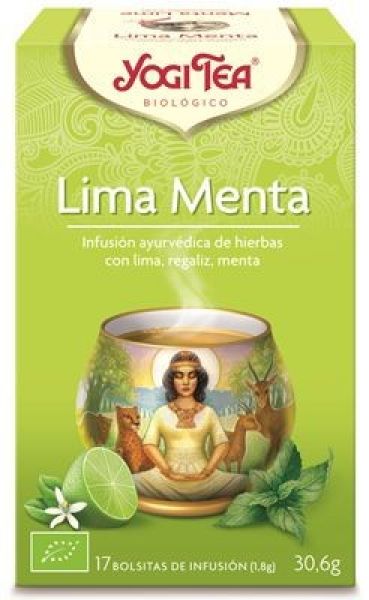 Yogi Tea Mint och Lime 17 påsar - YOGI TEA