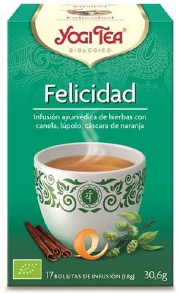 Yogi Chá Felicidade 17 Sachês - YOGI TEA