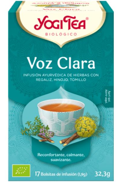 Yogi Tea Clear Voice 17 Sachets - YOGI TEA