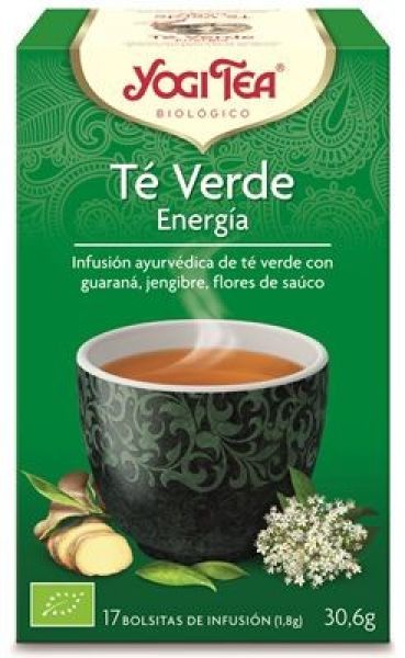 Yogi Tea Energia Te Verd 17 Bossetes - YOGI TEA