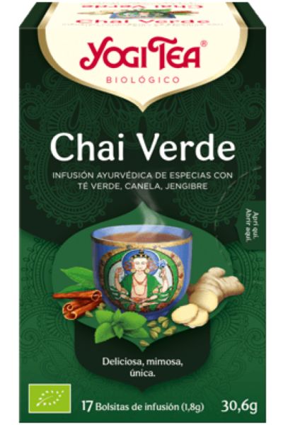 Yogi chá verde chai 17 saquinhos - YOGI TEA