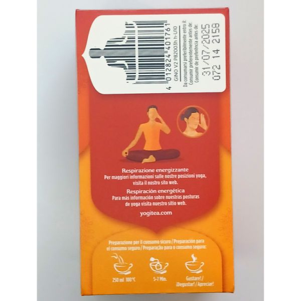 Yogi Gingembre Vanille Orange 17 Sachets Img 2