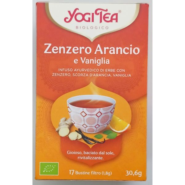 Yogi Gember Vanille Oranje 17 Zakjes - YOGI TEA Img 3