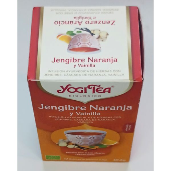 Yogi Ginger Vanilla Orange 17 Sachets - YOGI TEA Img 7