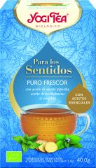 Comprar YOGI TEA CHÁ YOGI PARA OS SENTIDOS PURO FRESCOR 17 Filtros Por 4,10€