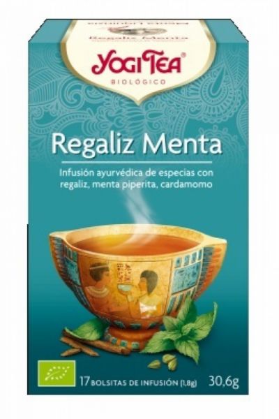 Yogi Tea Lakrits och Mint 17 påsar - YOGI TEA